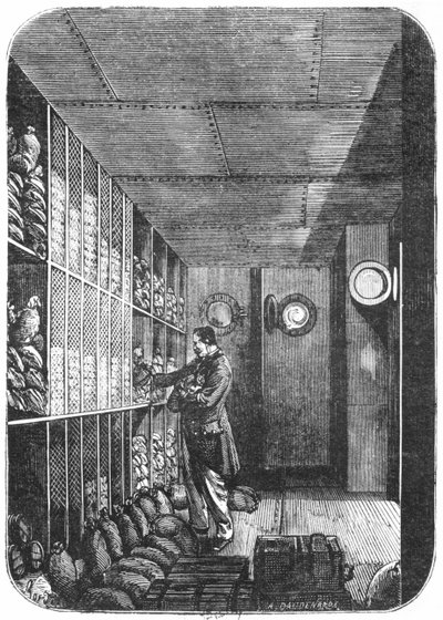 Kluisjes bij de Bank van Frankrijk in Parijs, 1897 door Louis Joseph Amedee Daudenarde